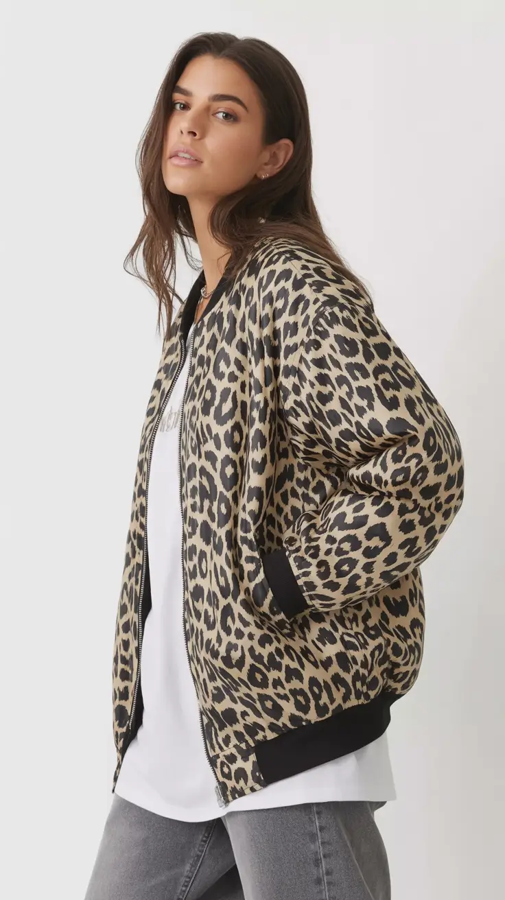 winter fits baddie Leopard Print Revival