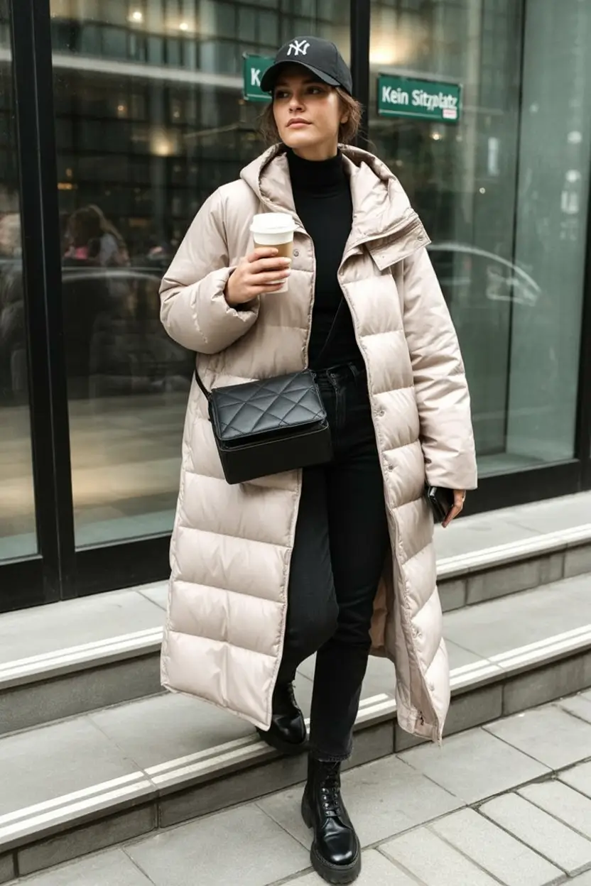 trendy winter outfits 2025 women Minimalist City Energy
