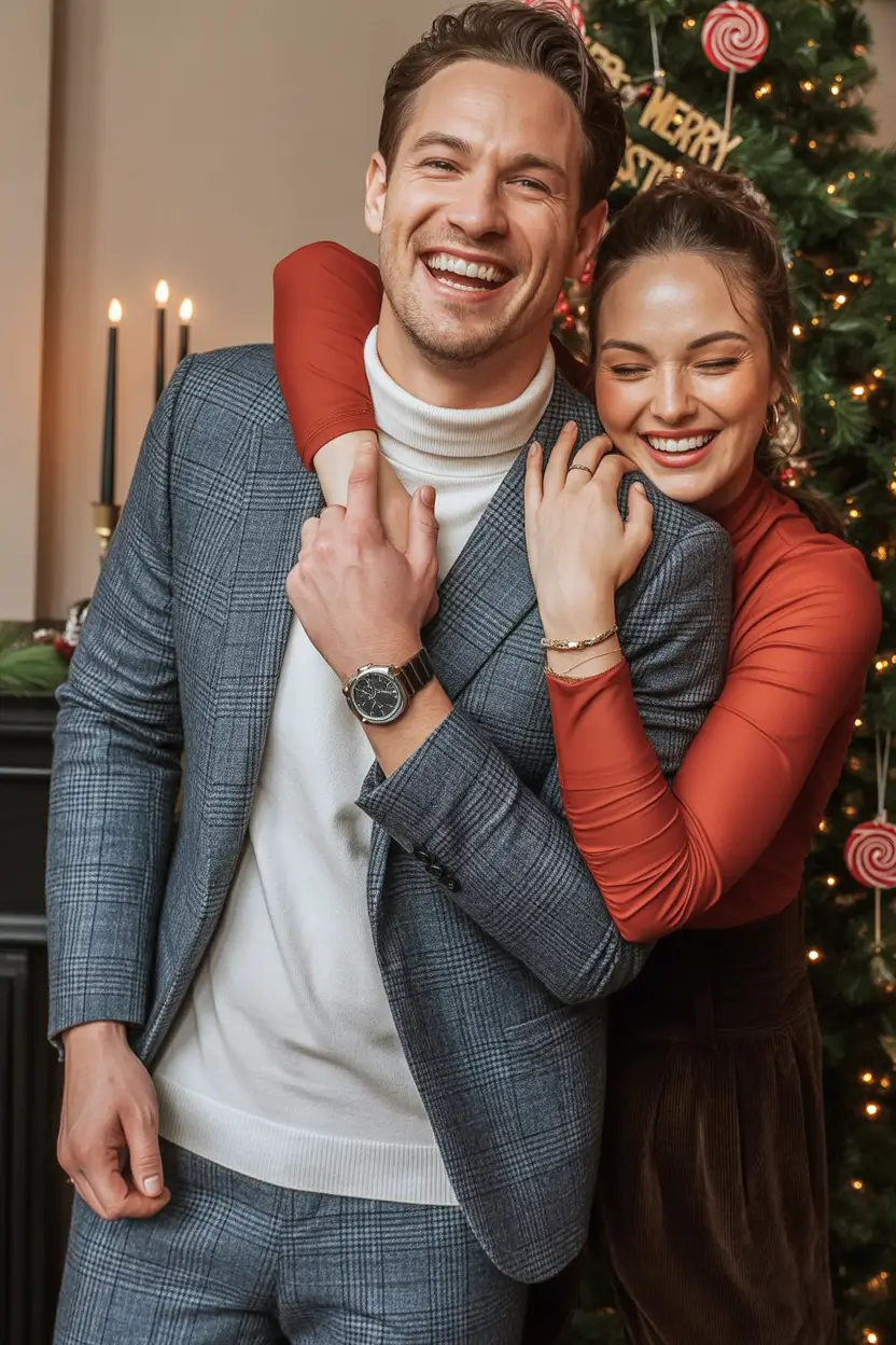 Winter Family Outfits for Photos 2025 2026 Playful Holiday Chic