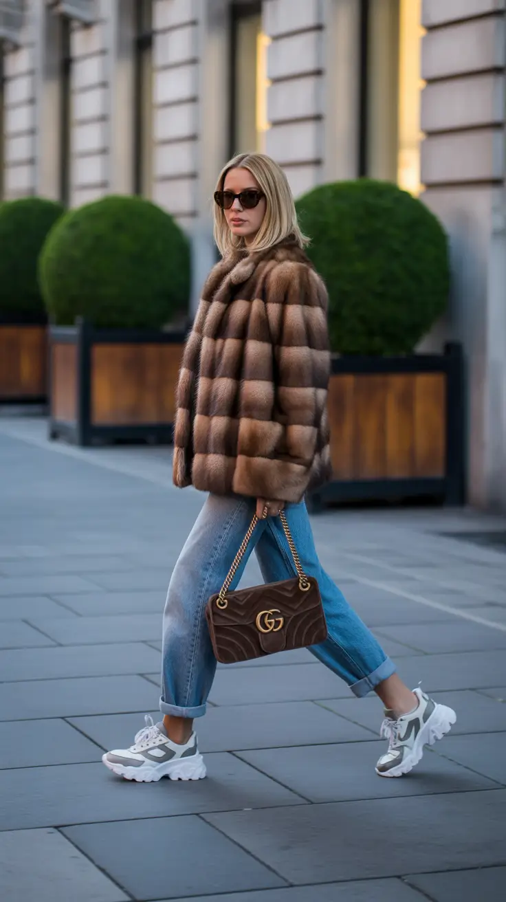winter outfits cold freezing snow modern luxe streetwear