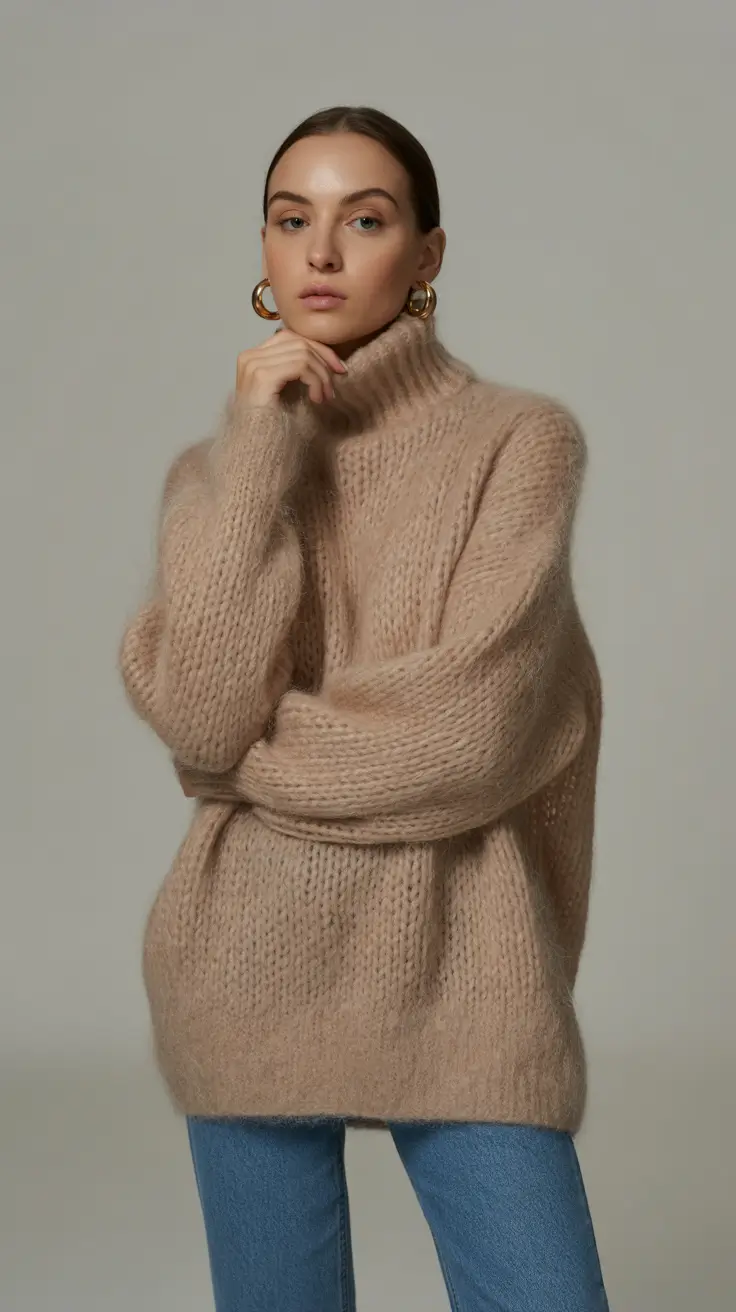 Women Capsule Wardrobe for Winter 2025 2026 Classic Camel Knit