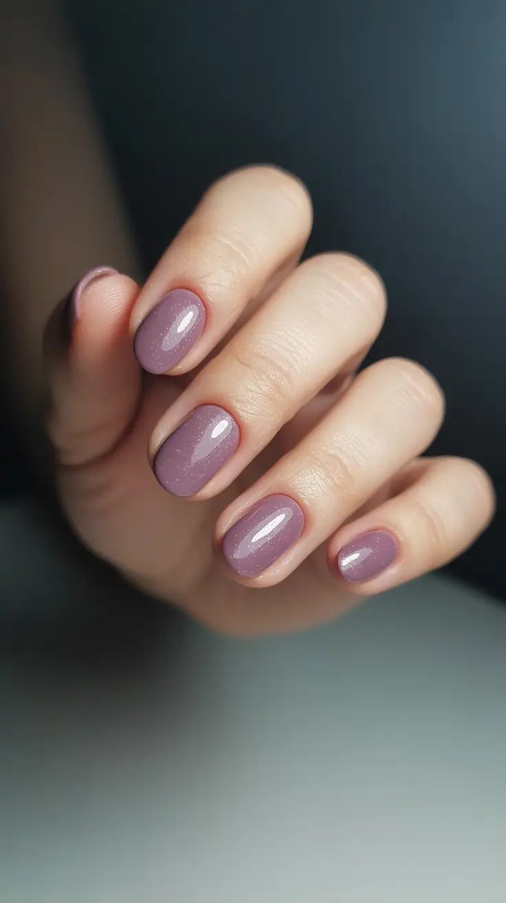acrylic-nails-and-color-ideas-winter-2025-2026 Plum Whisper
