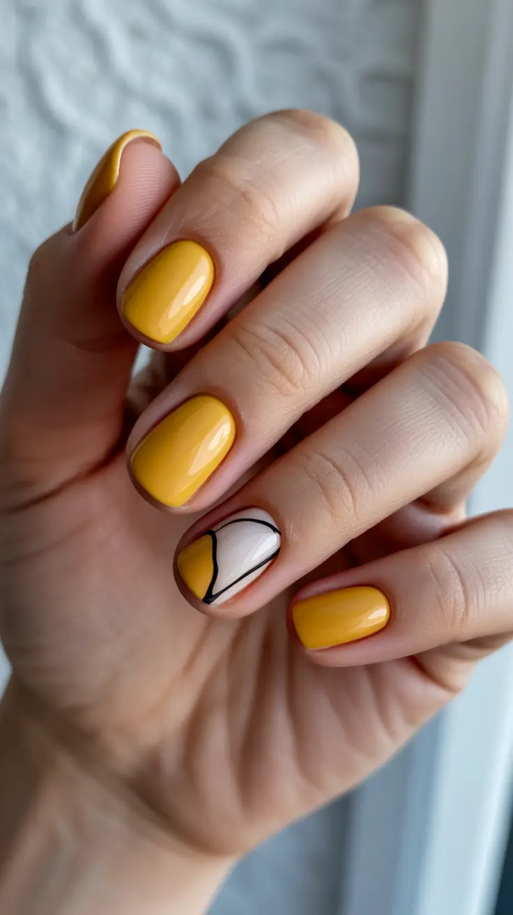 best winter nail colors 2025 - Golden Honey Geometry
