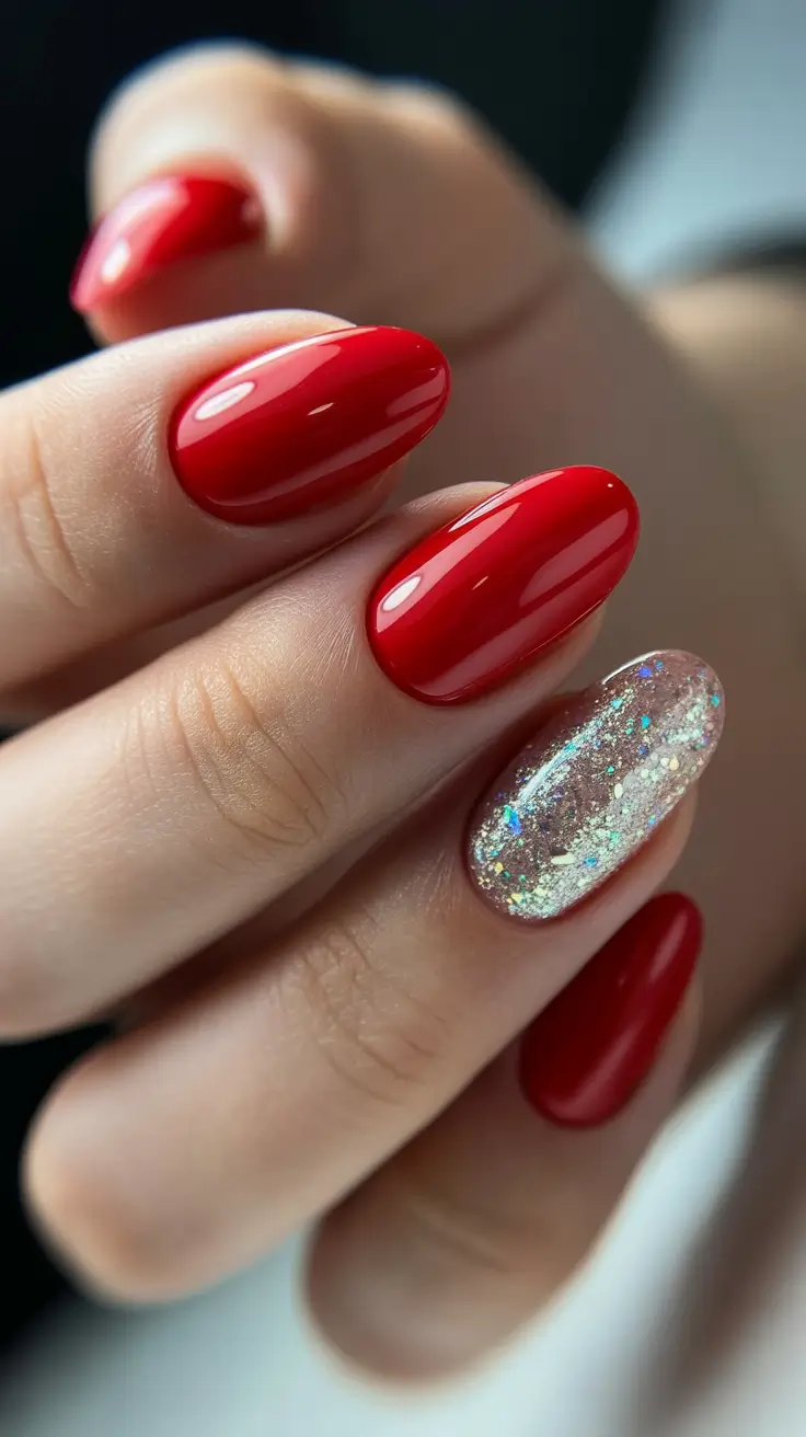 chic winter nail ideas 2025-2026 crimson spark