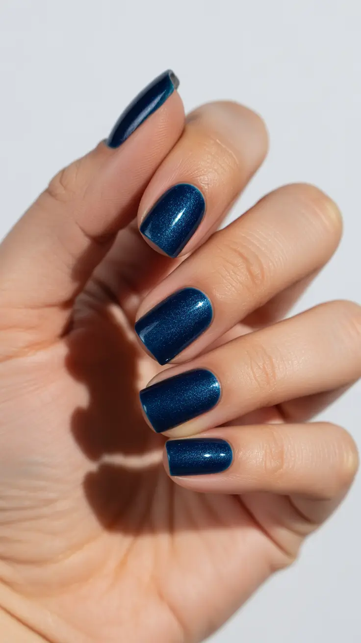 chic winter nail ideas 2025-2026 deep sea shimmer