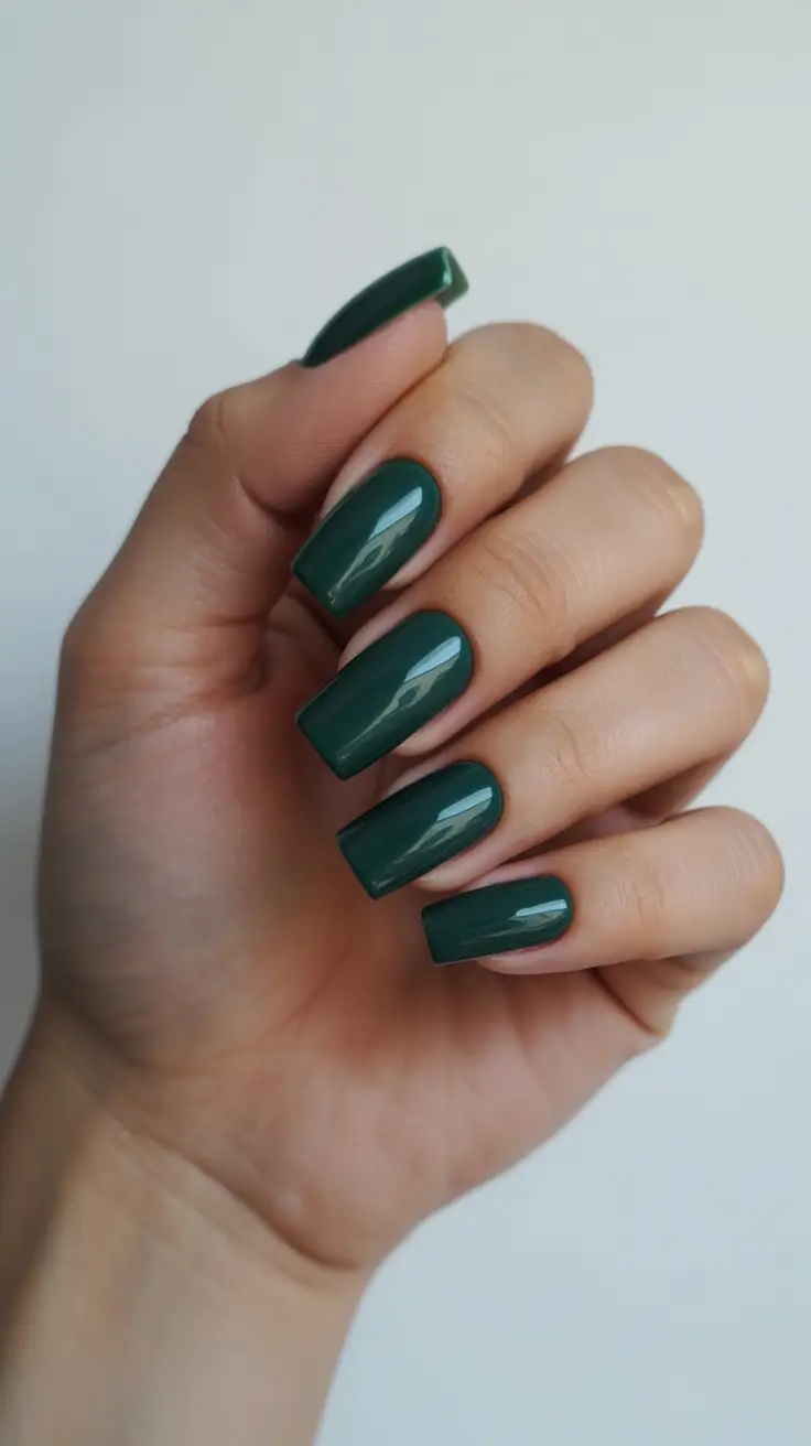 Coffin Nails and Color Ideas: Winter 2025-2026 Evergreen Calm