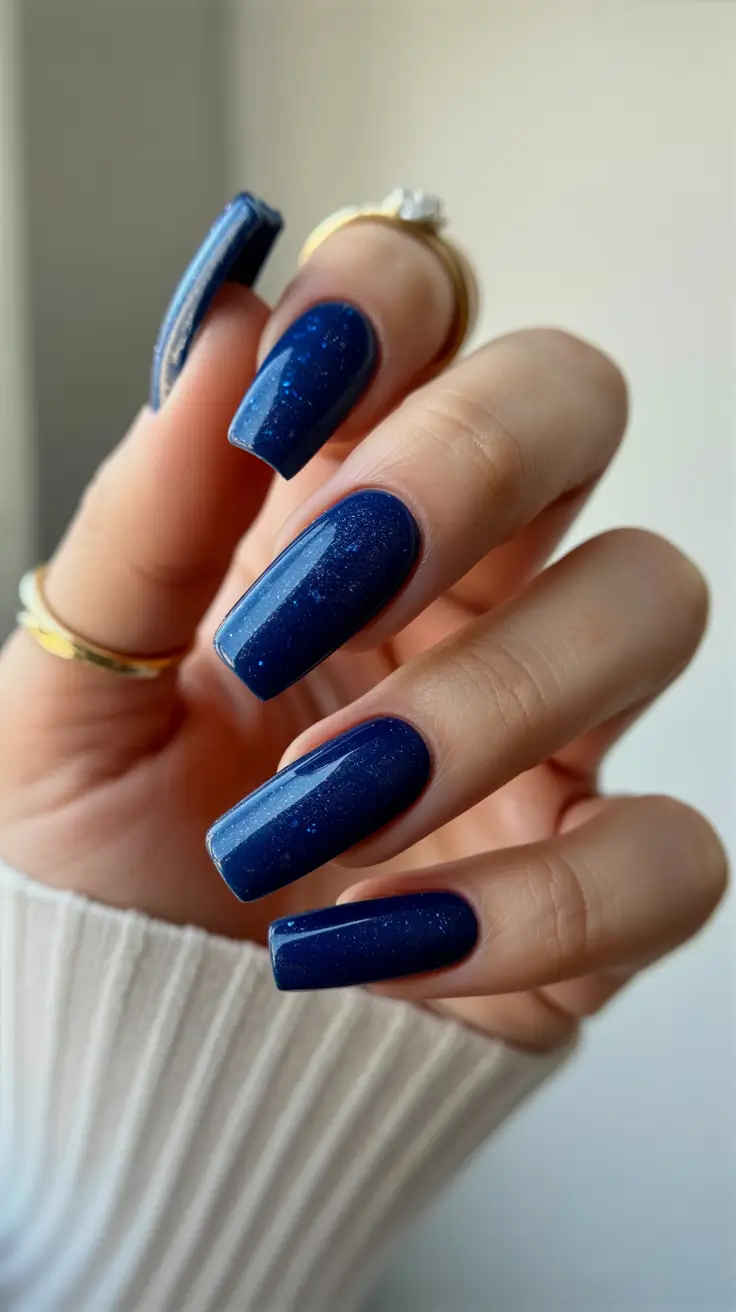 Color Trends for Winter Manicure 2025–2026 Midnight Velvet