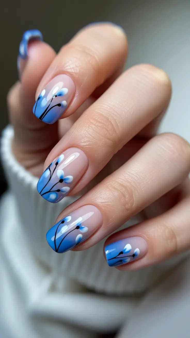 Color Trends for Winter Manicure 2025–2026 Frozen Petals