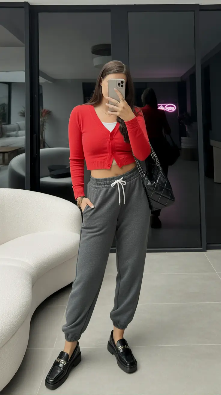 november cozy outfits Loungewear with a Polished Touch