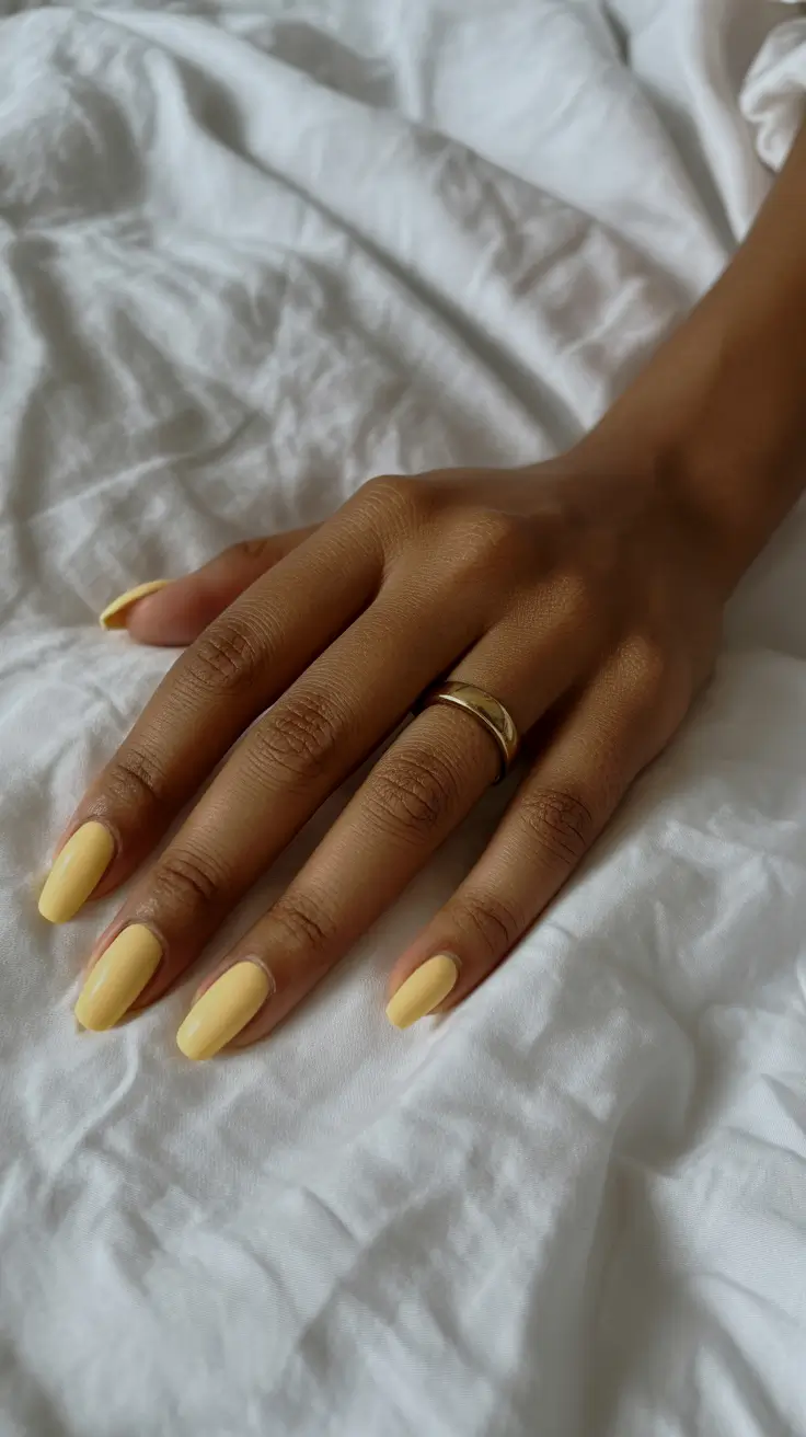 nails ideas winter for dark skin Buttery Glow