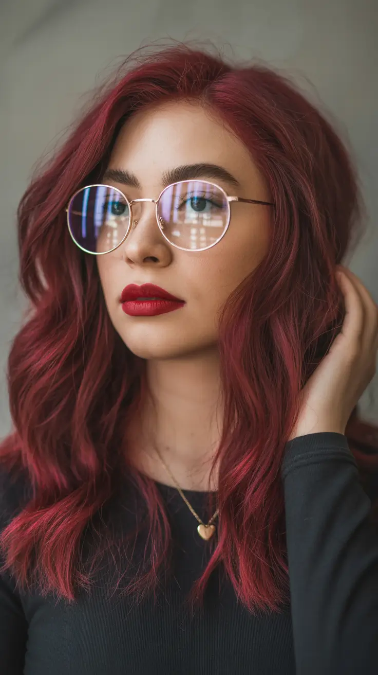 winter hair colors auburn Berry Auburn Power