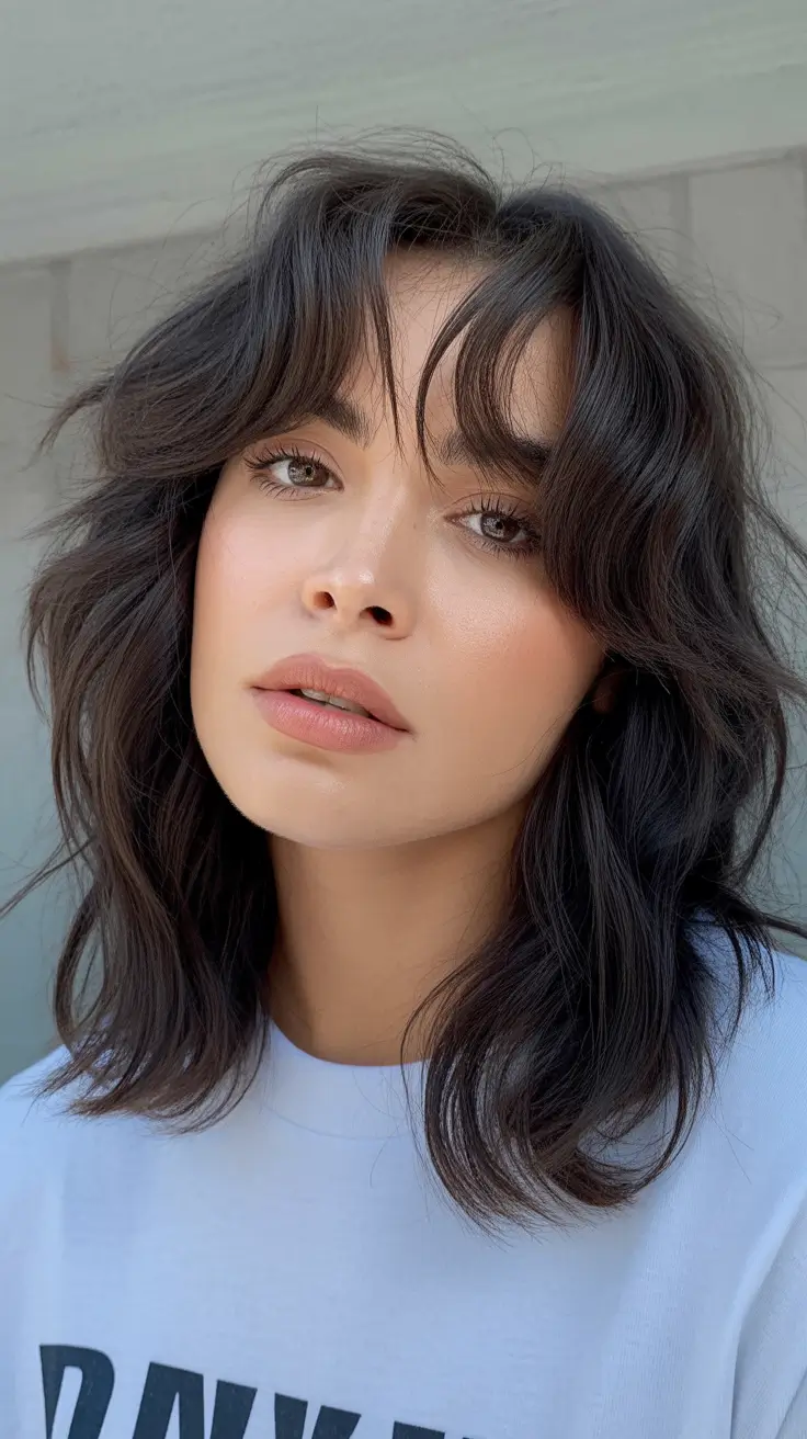 winter-haircuts-medium-Choppy-Bangs