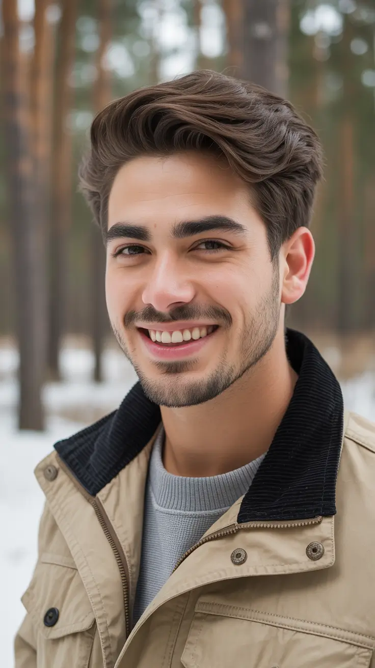 winter-men's-haircuts-Winter-Layers-with-Volume