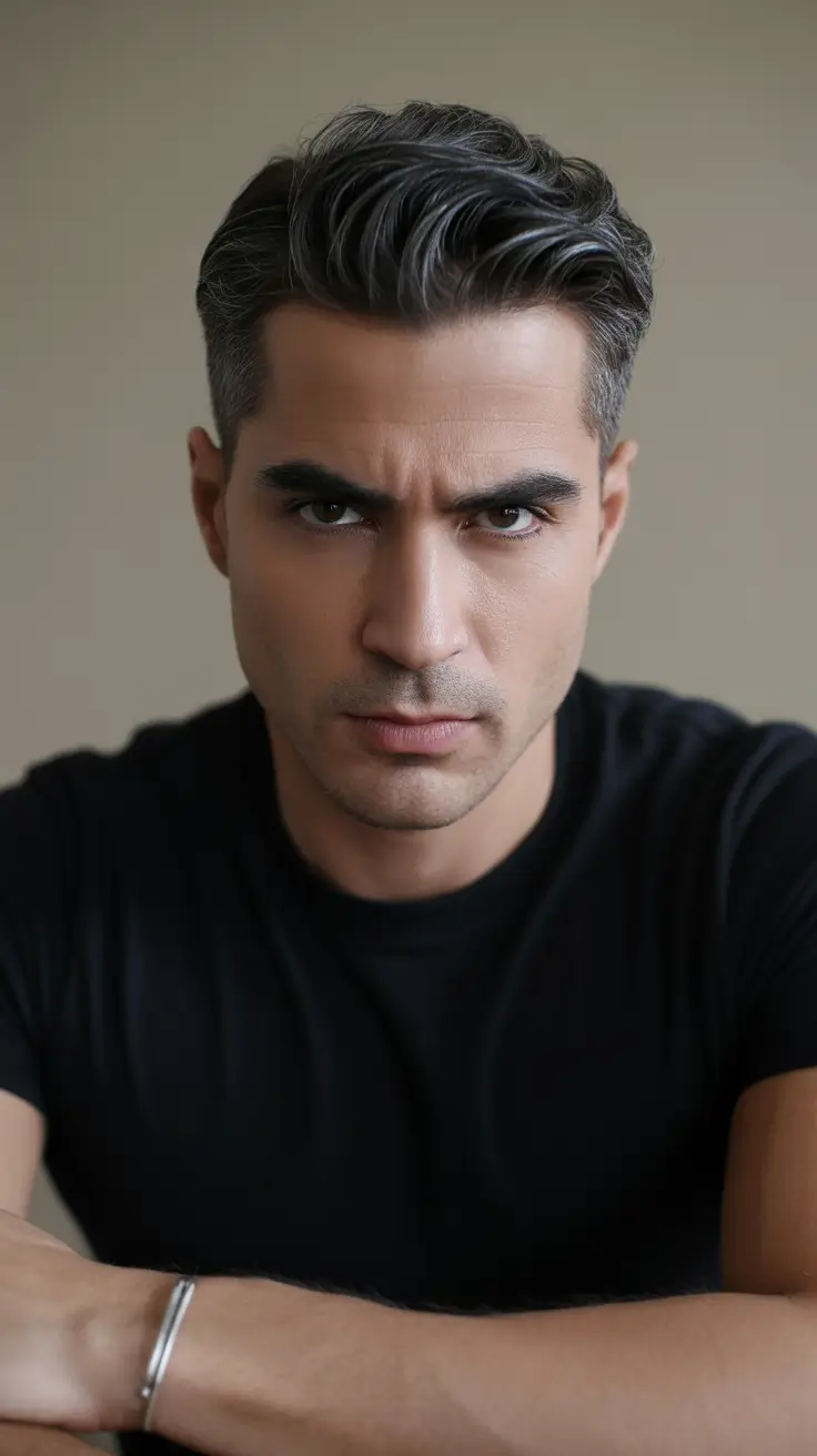winter-men's-haircuts-Silver-Accents-with-Structure