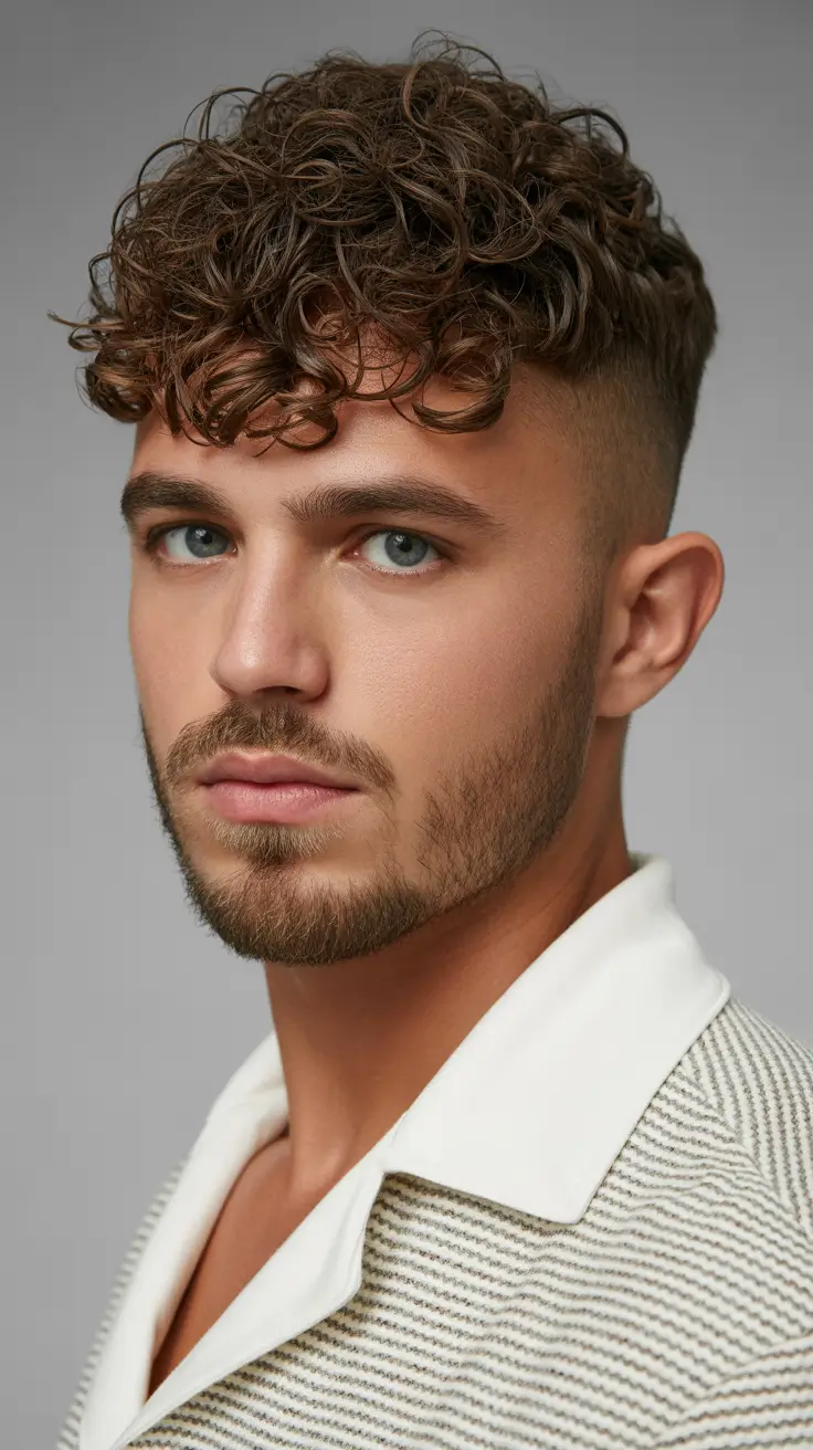 winter-men's-haircuts-Curly-Fringe-Fade