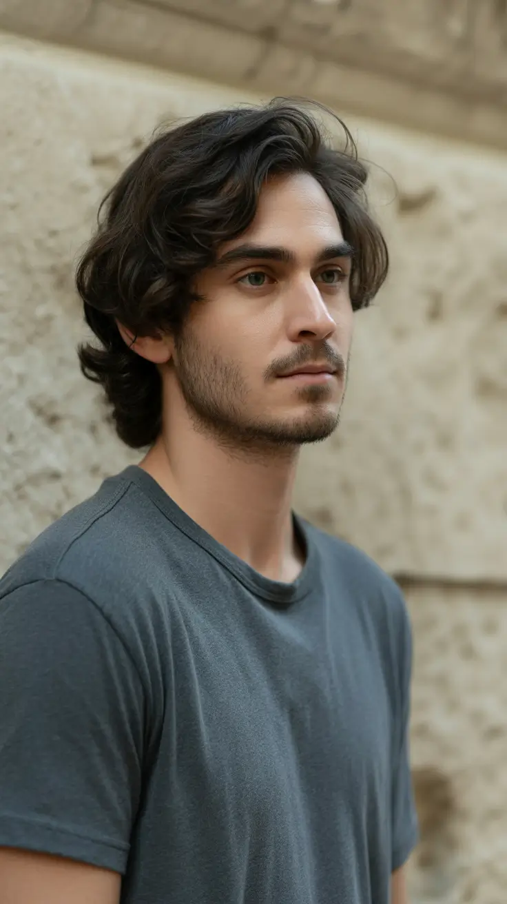 winter-men's-haircuts-Casual-Flow-Cut