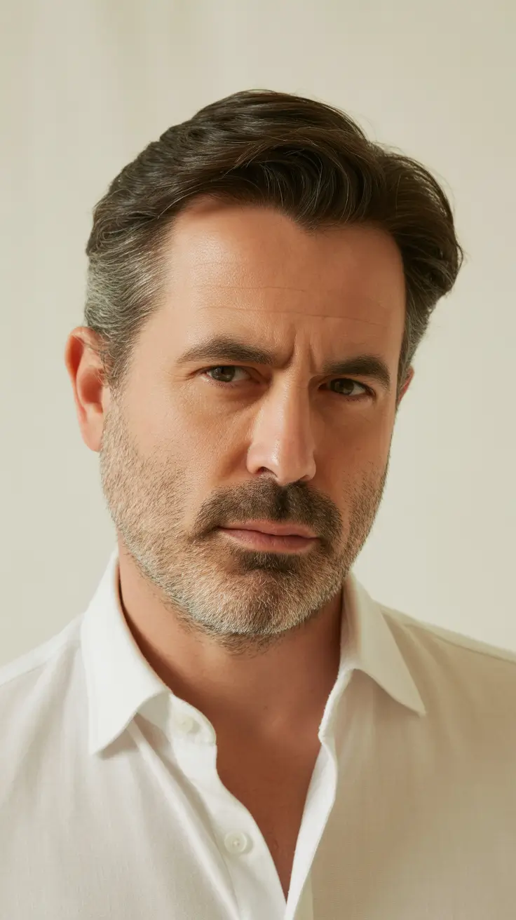 winter-men's-haircuts-Refined-Side-Part