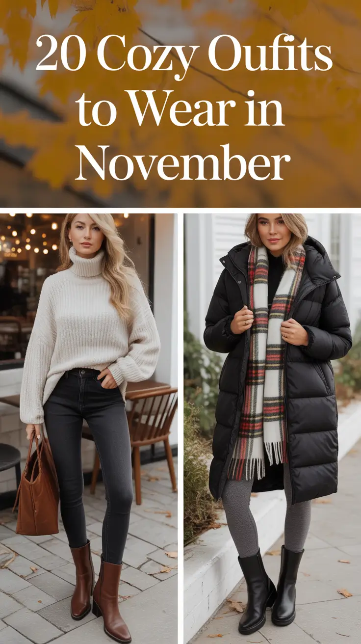 Cozy Outfits to Wear in November 2025: Chic Ideas for Everyday Style