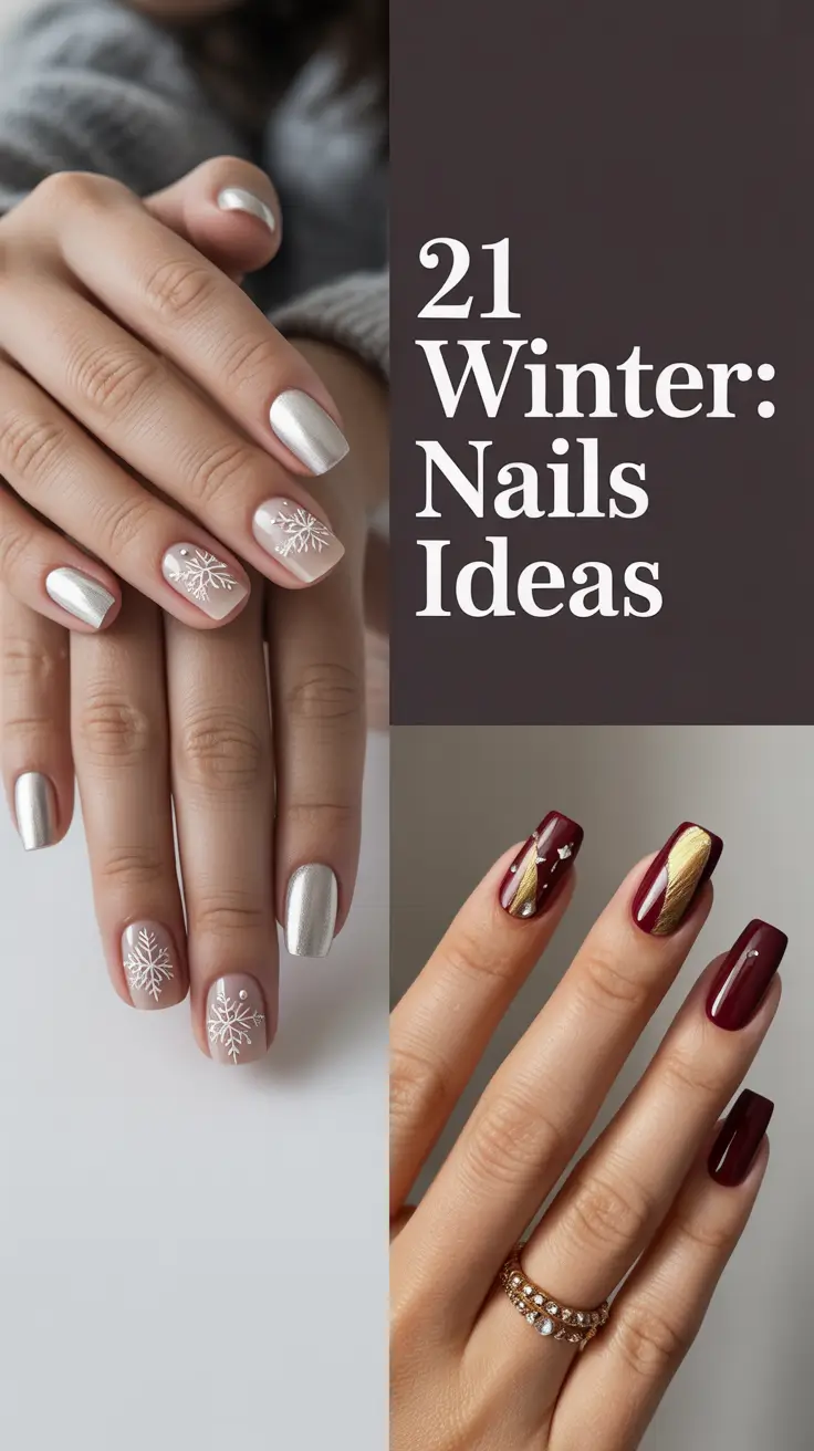 Winter 2025–2026: Nails Ideas for a Classy, Cute & Elegant Cold-Season Look