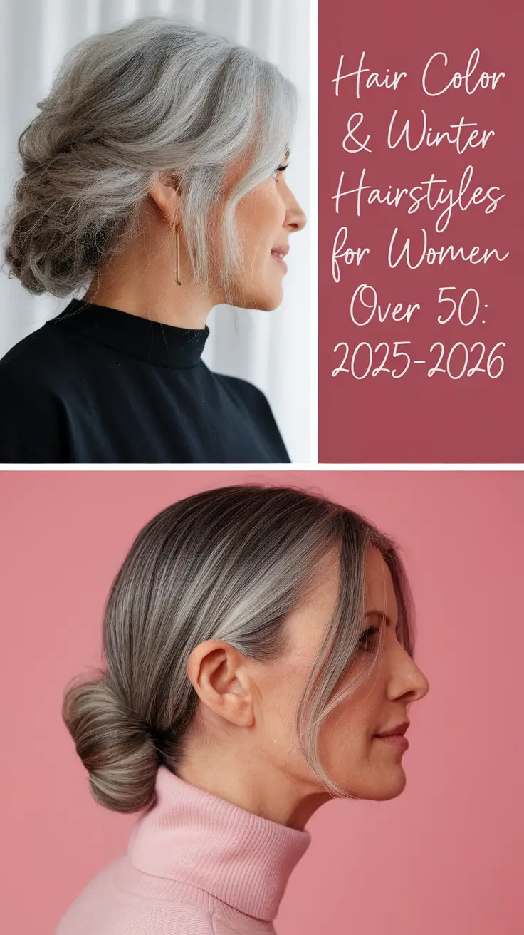 Hair Color & Winter Hairstyles for Women Over 50: 2025–2026 – From Short Pixie to Long Bob