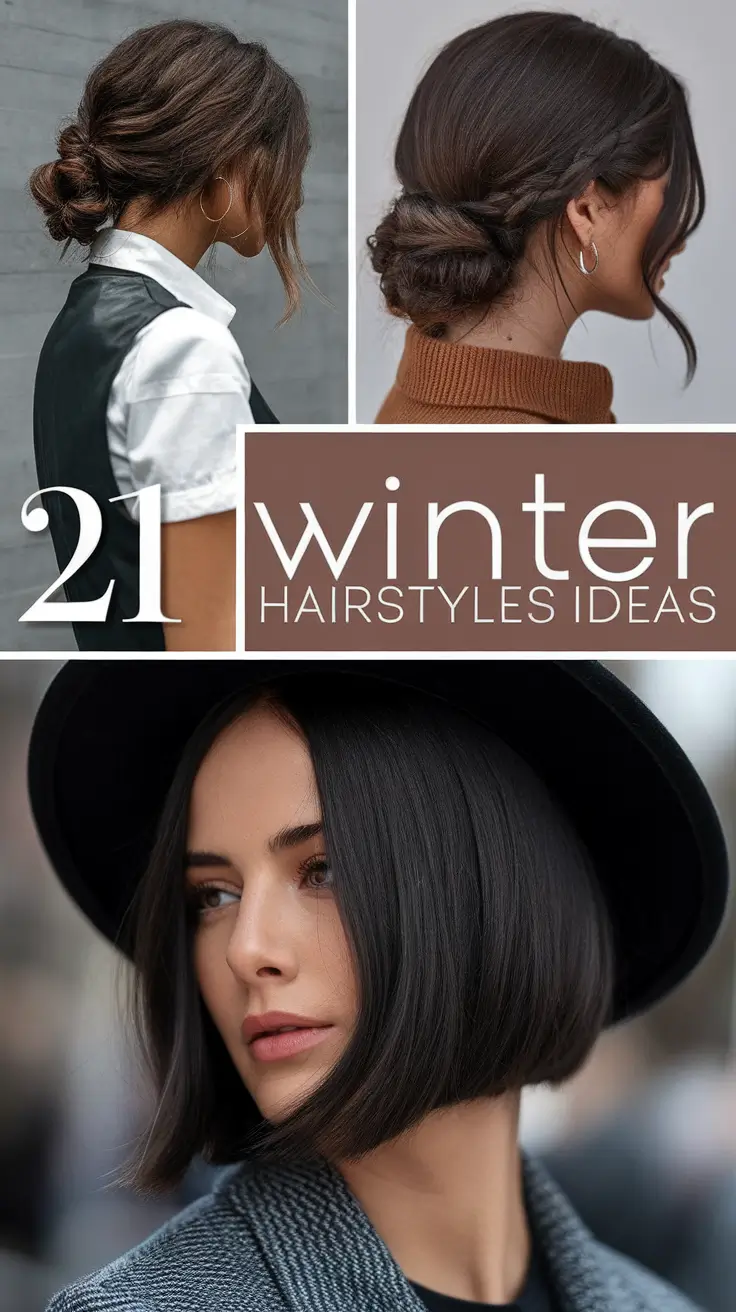Winter 2025–2026 Hairstyles Ideas: Cute and Elegant Inspo for Every Hair Type