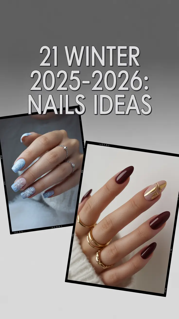 Winter 2025–2026: Nails Ideas for a Classy, Cute & Elegant Cold-Season Look