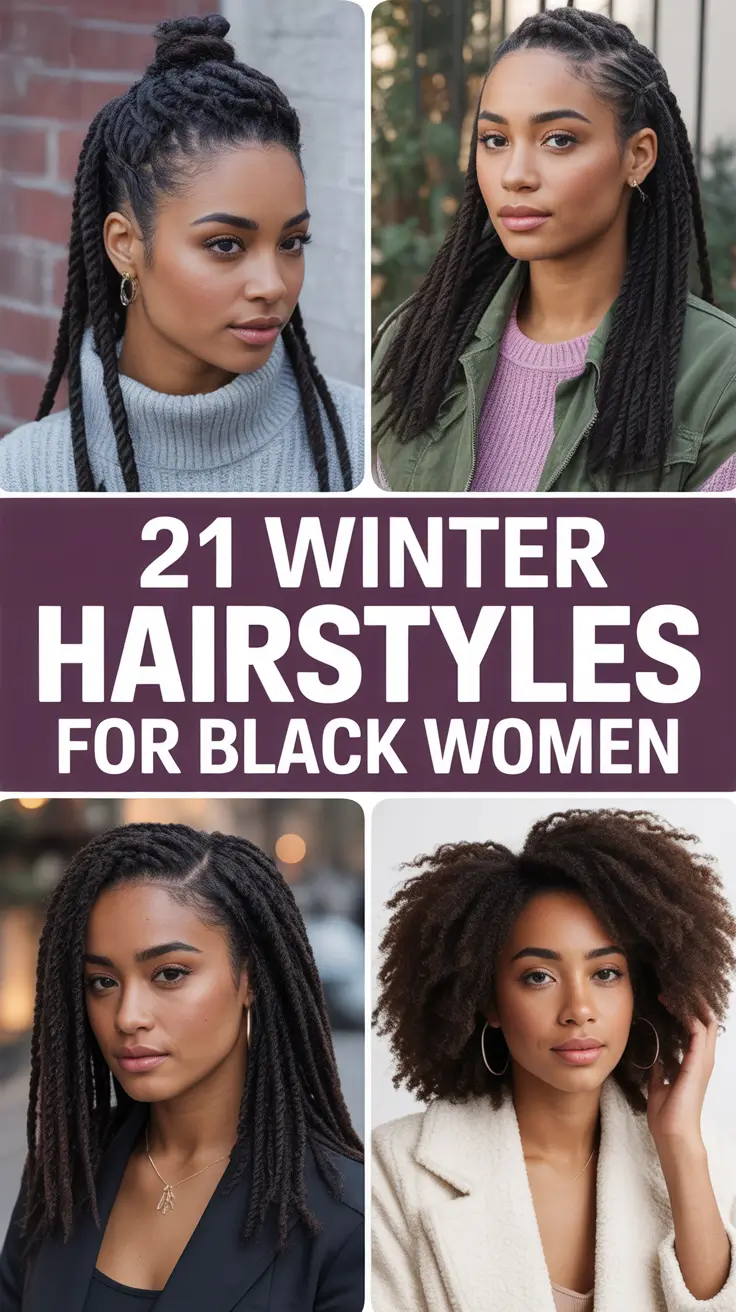 Winter 2025–2026 Hairstyles for Black Women: Braids, Wigs, Weaves & More