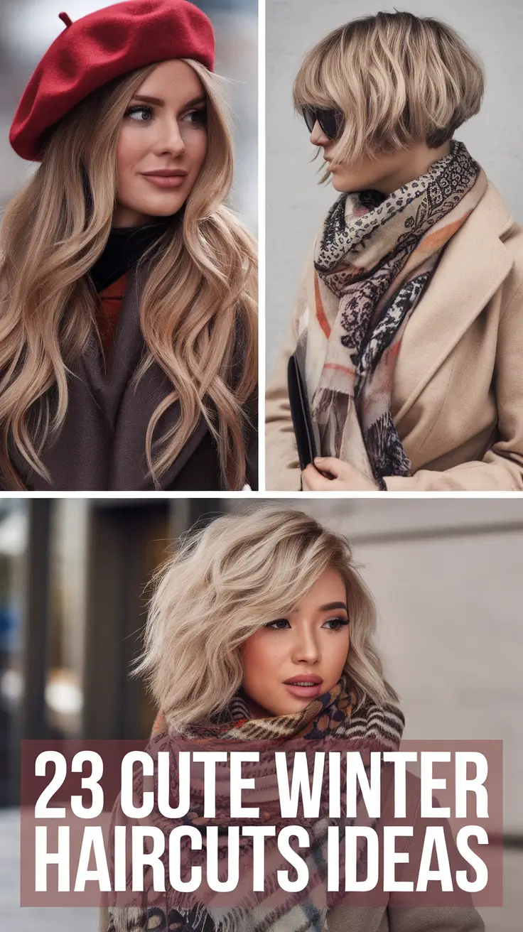 Cute Winter Haircuts Ideas 2025 / 2026: Trendy Short, Medium & Long Looks for Women