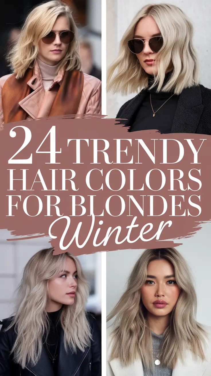 Trendy Hair Colors for Blondes Winter 2025–2026: Balayage Ideas, Fun Shades & Modern Blonde Inspiration