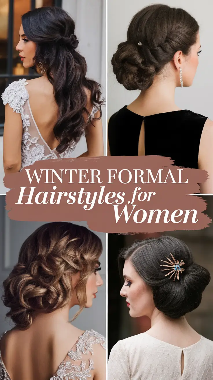 Winter 2025–2026 Formal Hairstyles for Women: Long, Medium & Short Hair Ideas