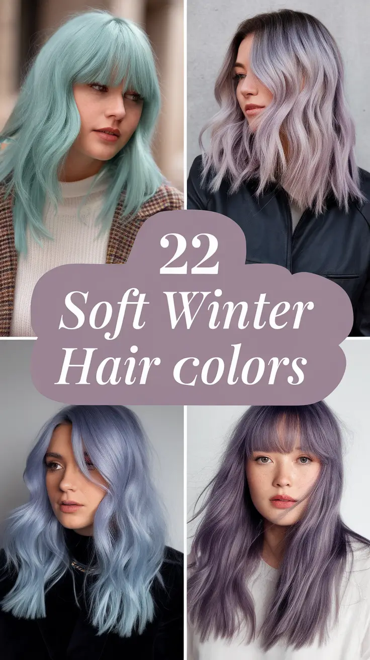 Soft Winter Hair Colors 2025–2026: The Best Ideas for Every Skin Tone and Palette