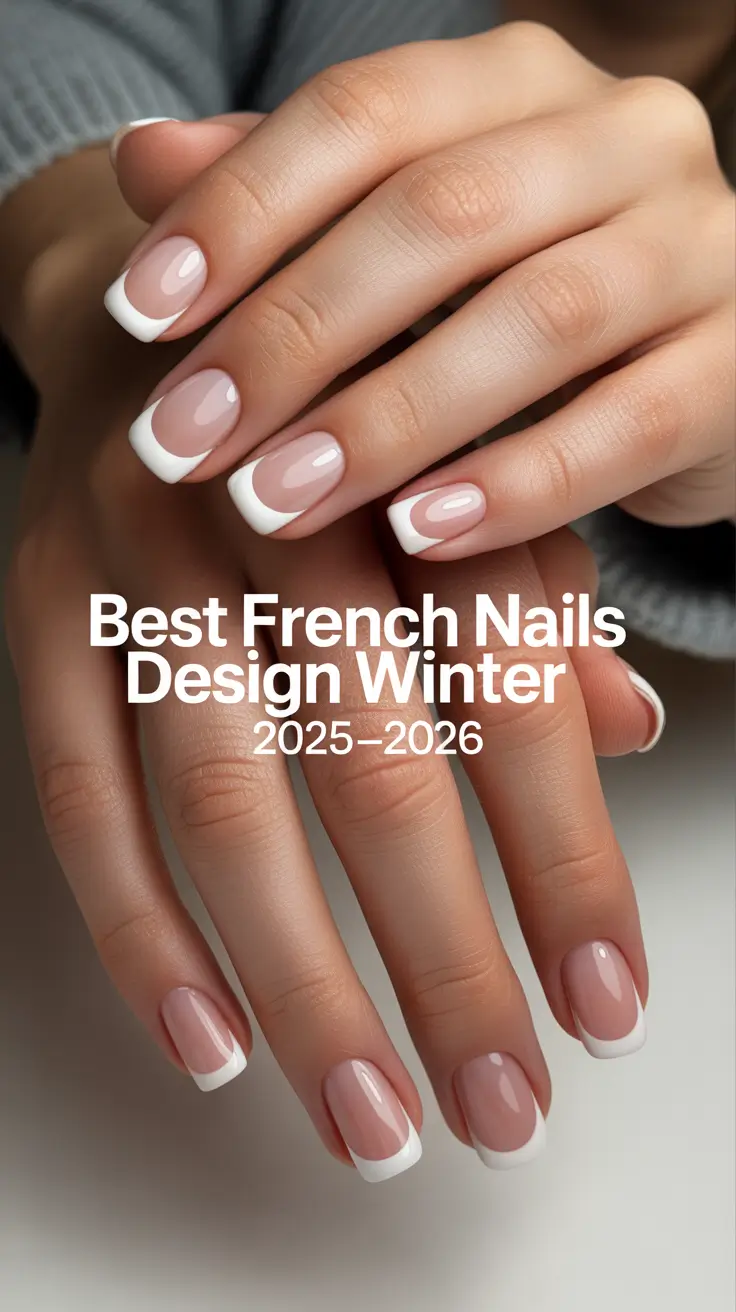Best French Nails Design Winter 2025–2026: Classy, Cute & Creative Ideas for Every Style