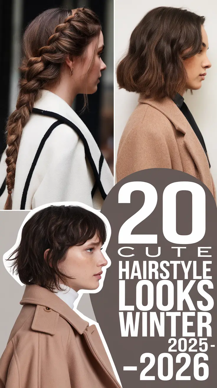 Cute Hairstyle Looks Winter 2025–2026: Easy Ideas for Short, Medium & Long Hair