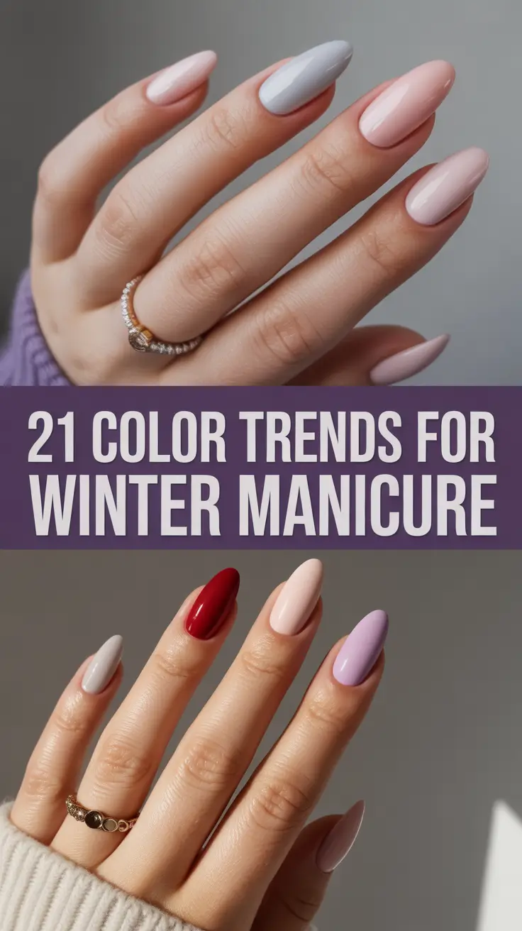 Color Trends for Winter Manicure 2025–2026: Best Gel and Solid Nail Ideas for a Chic Cold Season