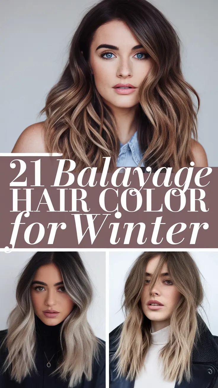 Balayage Hair Color for Winter 2025–2026: Bright, Brunette & Blond Ideas with Caramel Highlights