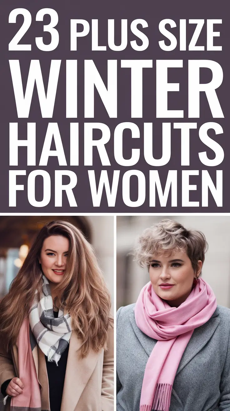 Plus Size Winter Haircuts for Women 2025 / 2026: Chic Cuts & Hairstyles That Flatter Every Face Shape