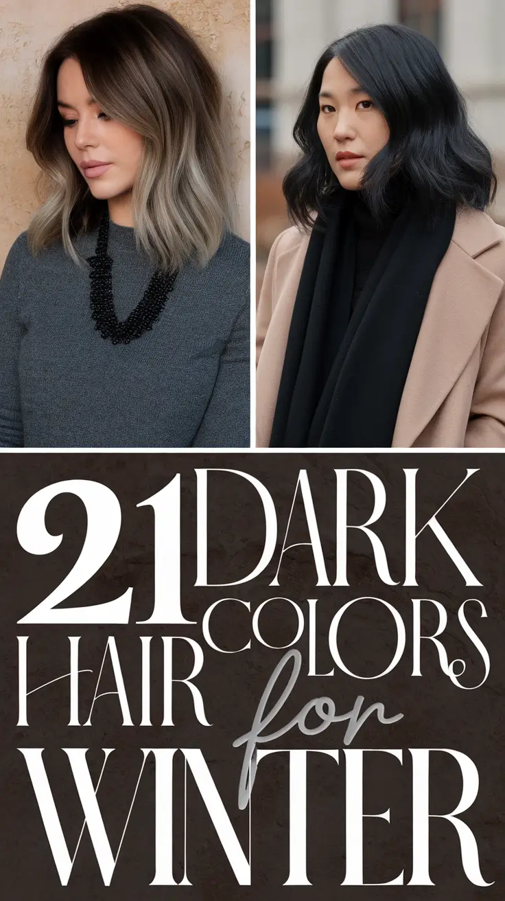 Dark Hair Colors for Winter 2025–2026: Best Brunette and Chocolate Brown Ideas to Try This Season