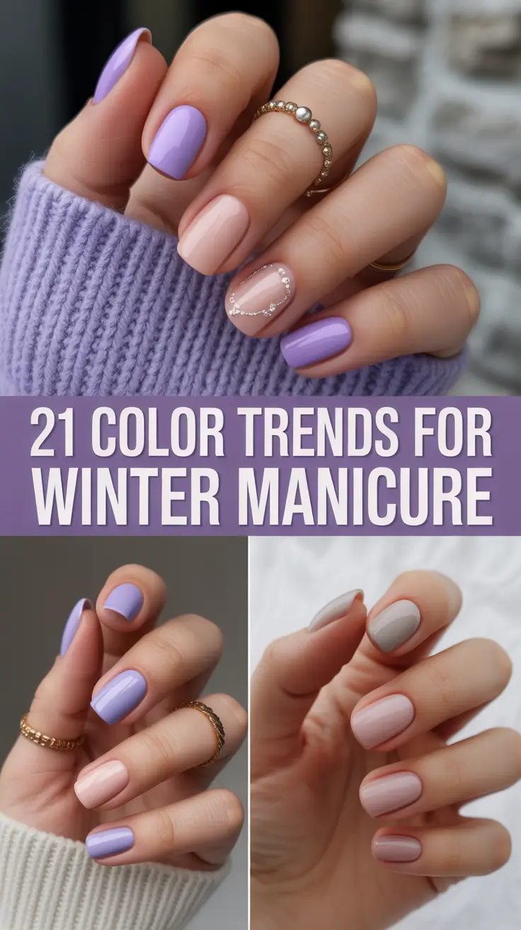Color Trends for Winter Manicure 2025–2026: Best Gel and Solid Nail Ideas for a Chic Cold Season