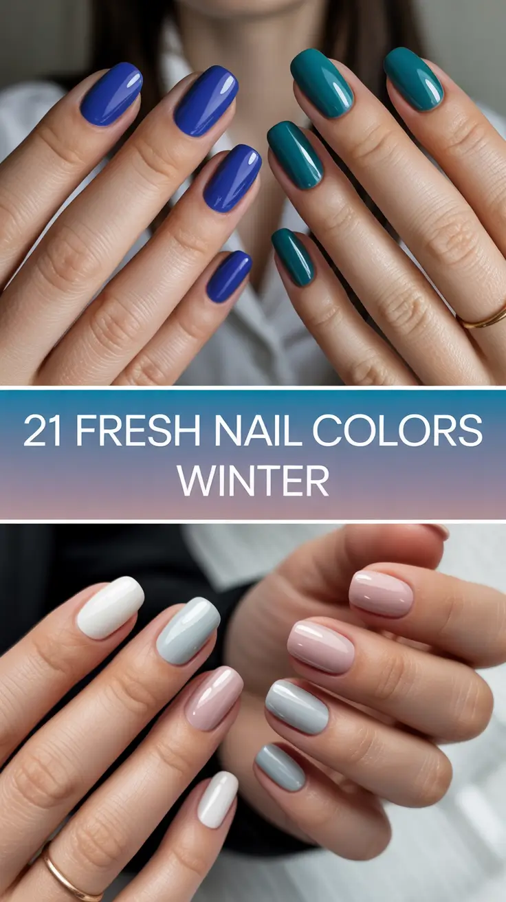 Fresh Nail Colors Winter 2025–2026: Chic Gel & Acrylic Designs for Every Mood
