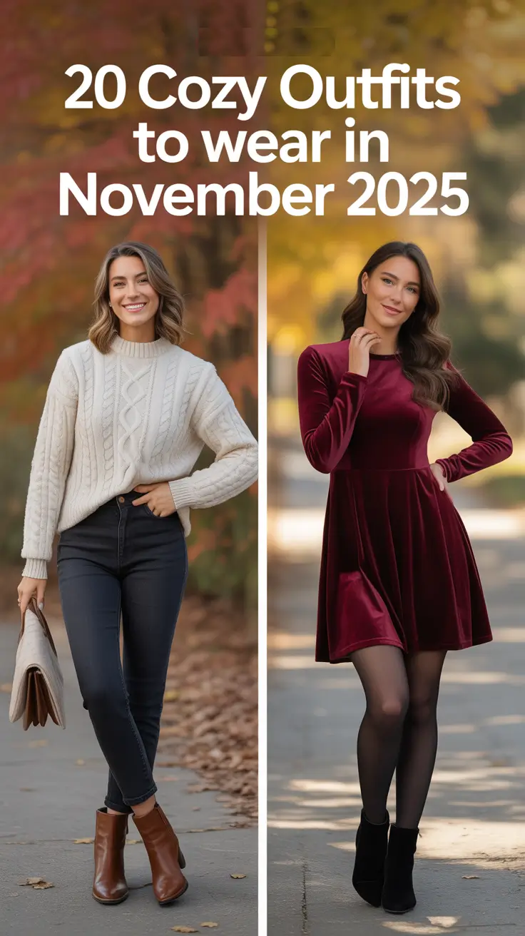 Cozy Outfits to Wear in November 2025: Chic Ideas for Everyday Style
