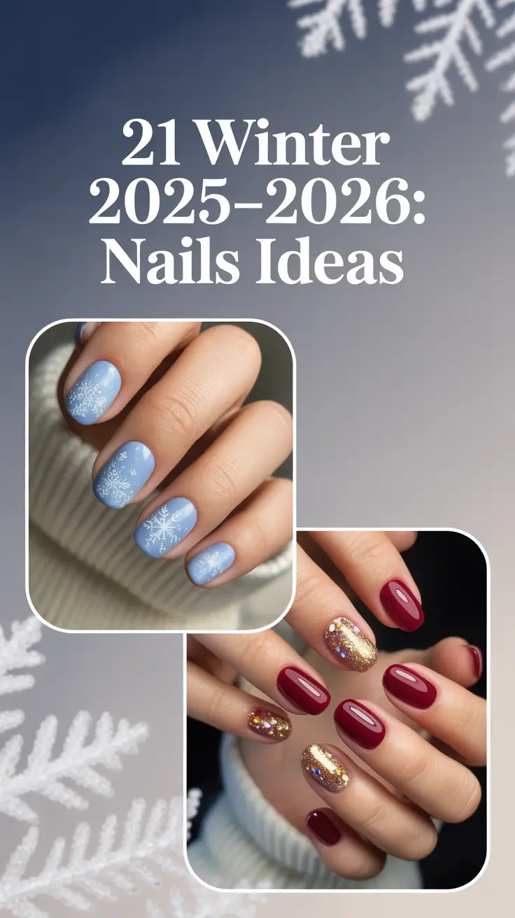 Winter 2025–2026: Nails Ideas for a Classy, Cute & Elegant Cold-Season Look