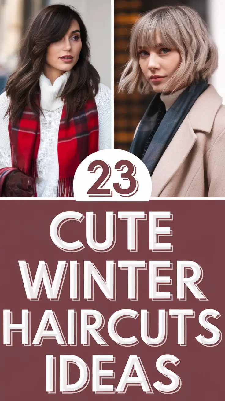 Cute Winter Haircuts Ideas 2025 / 2026: Trendy Short, Medium & Long Looks for Women