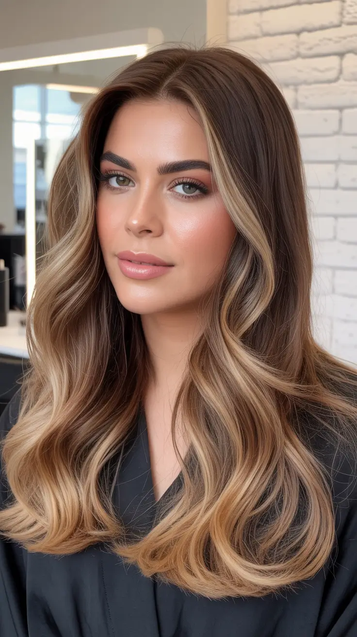 soft winter hair colors 2025 2026 Honey Butter Glow