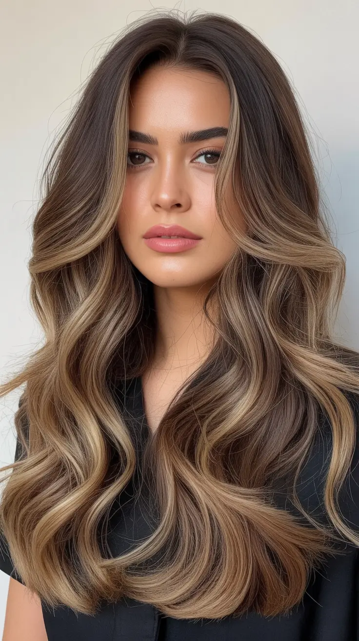 soft winter hair colors 2025 2026 Hazelnut Melt
