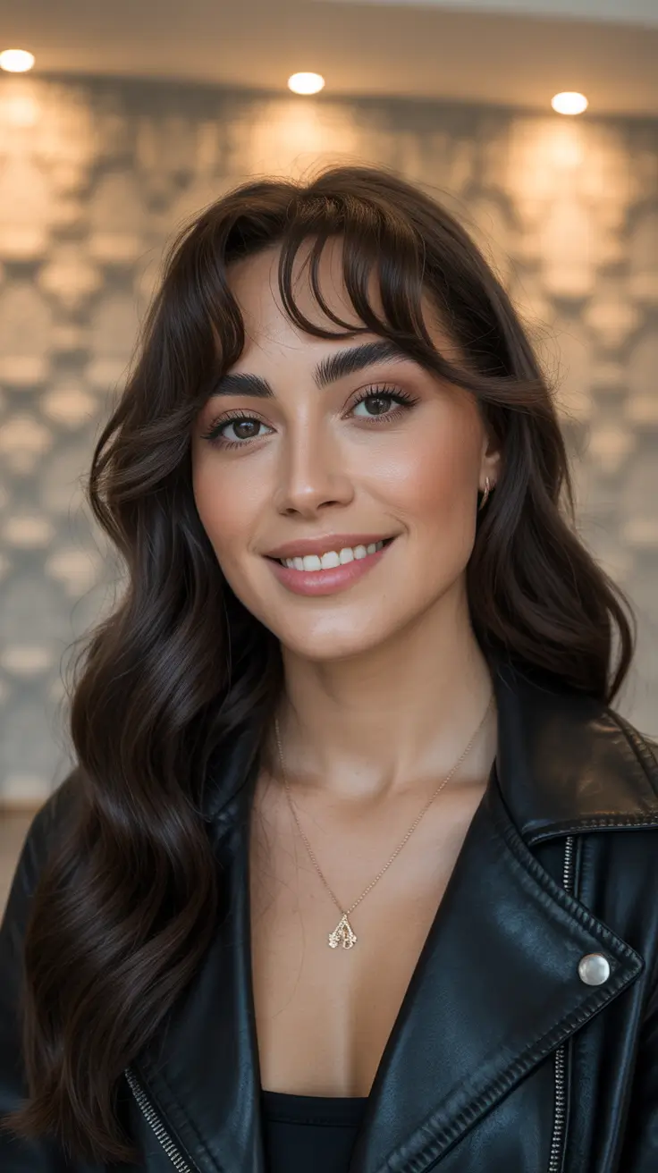 winter-haircuts-medium-round-faces-Curved-Curtain-Bangs-with-Soft-Waves