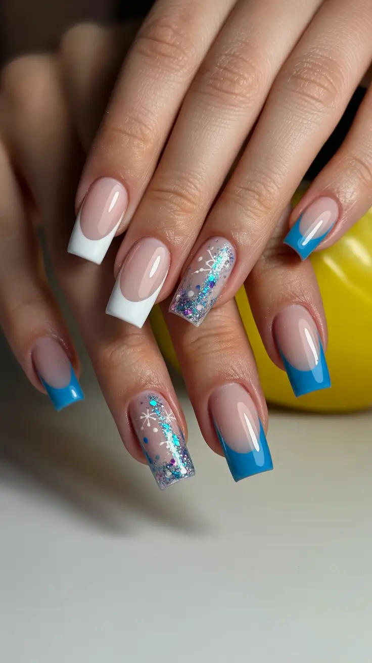 2025 Winter French with an Icy Twist