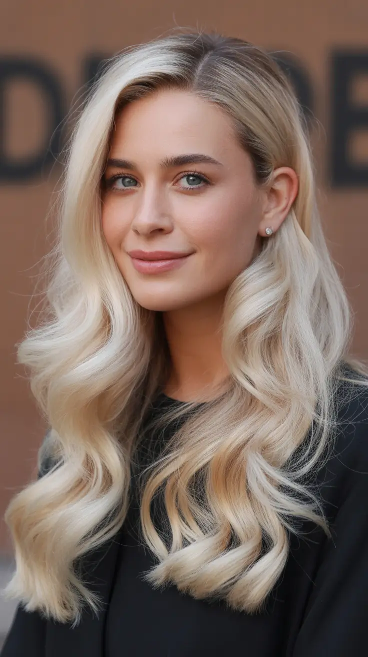 winter hair colors for dirty blondes Golden Cream Waves