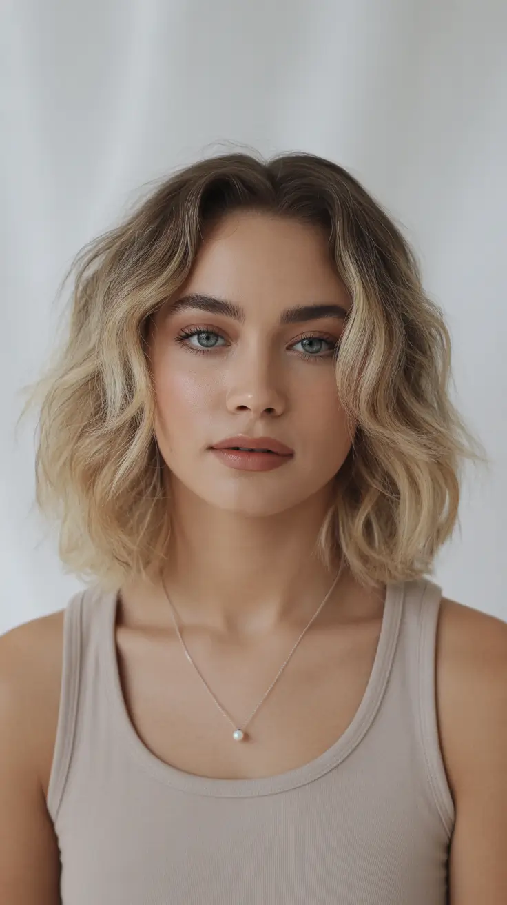 fun winter hair colors for blondes Smoky Honey Blonde Bob