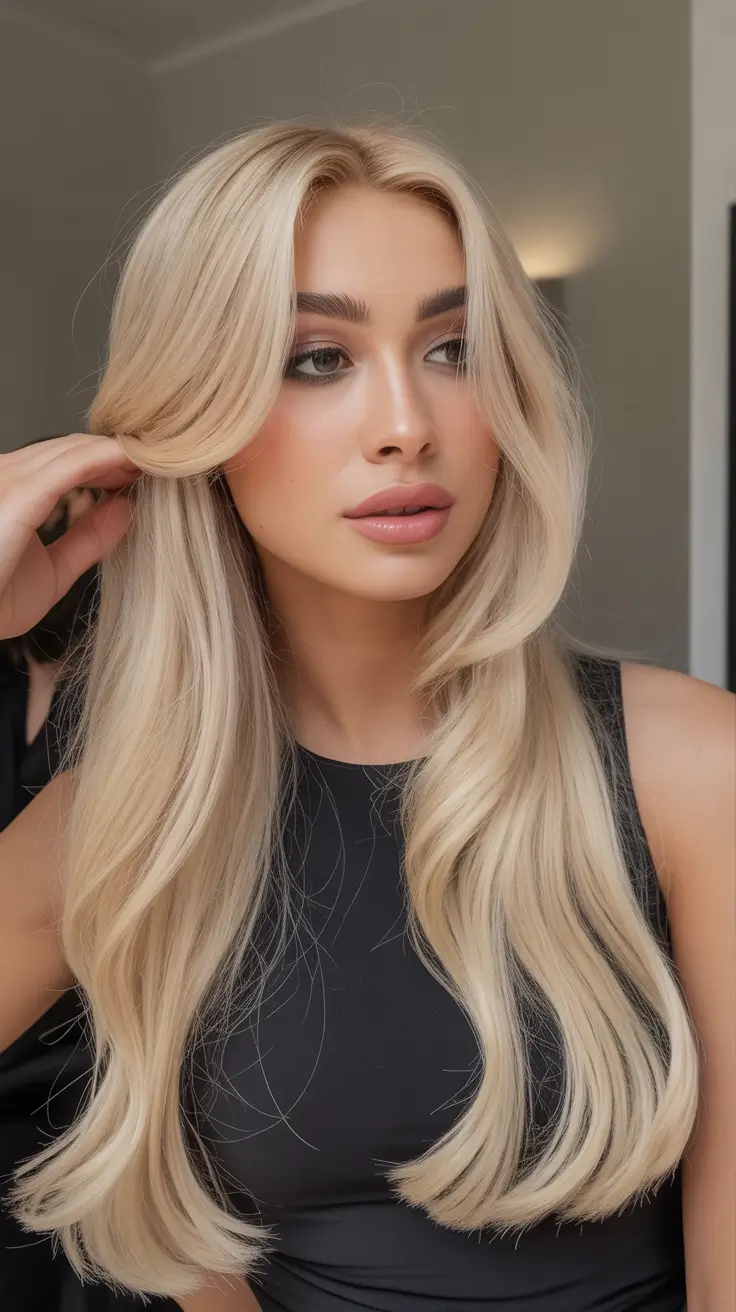 winter hair colors for strawberry blondes Butter Cream Layers
