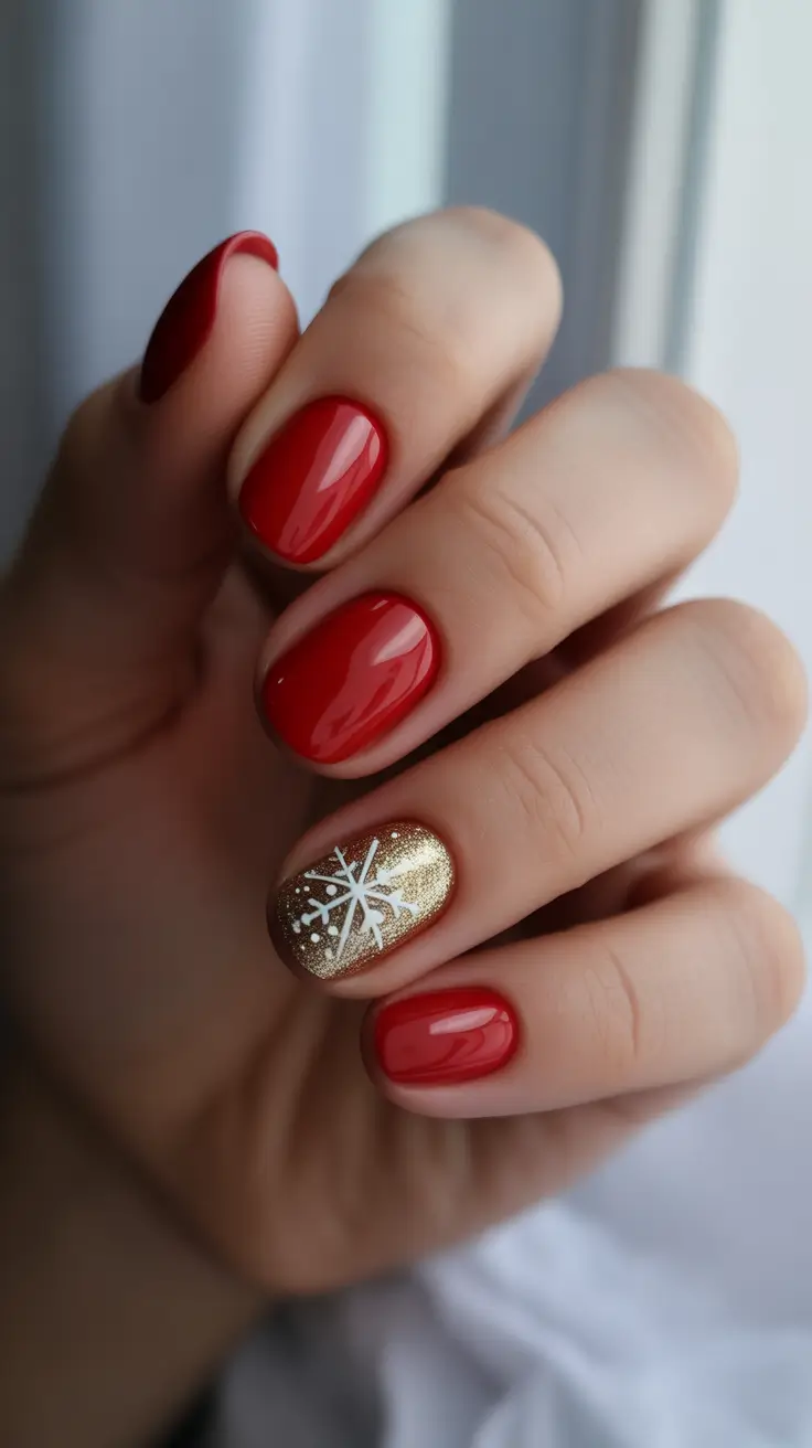 winter-nails-2025-Crimson-Snowflake